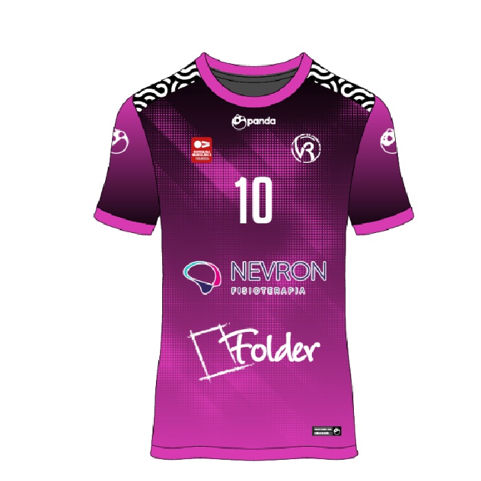 Camiseta de juego Rosa Chica AD Voleibol Rivas