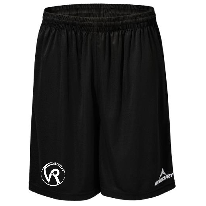 Pantalon corto juego Masculino Negro AD Voleibol Rivas